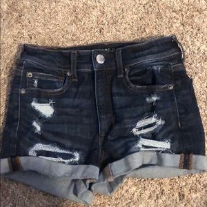 American eagle jean shorts